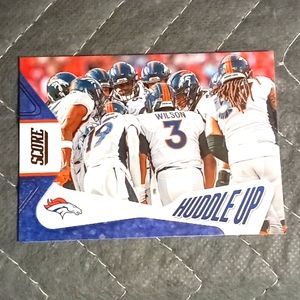 2022 Panini - Score Football Card- Denver Bronos